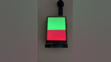2.8inch Touch Screen TFT Display Simple Test