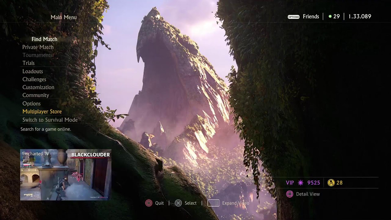 Uncharted 4 eso is in maintenance again,so lets kick some snott boogie