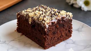 Easy Chocolate Cake recipe! Small Cake recipe to make at home! screenshot 4