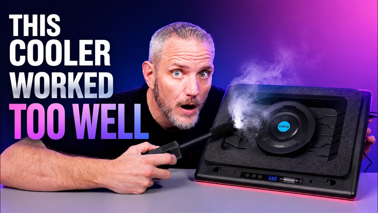 You demanded to see this cooler... Here's how well it works!