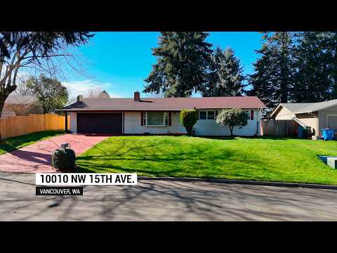 10010 NW 15th Ave, Vancouver, WA home video tour