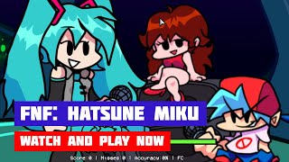 FNF vs Hatsune Miku V2 FNF mod jogo online