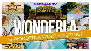 Is Wonderla Bengaluru Worth Visiting? Thrills-Rides-Fun-Adventure| Wonderla Amusement Park Bangalore