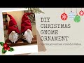 DIY Christmas Gnome ornament 🎅 | Χριστουγεννιάτικα στολίδια Νάνοι 🎄• ❝Maggy's Magic Art❞