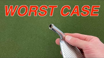 How to Remove a Broken Golf Shaft / WORST CASE SCENARIO