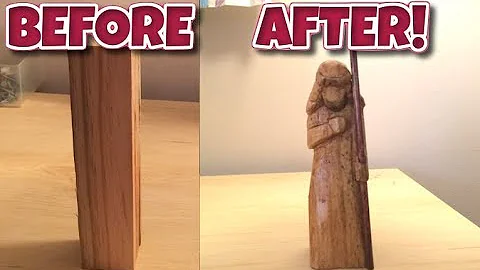 Woodworking Nativity Set - JOSEPH