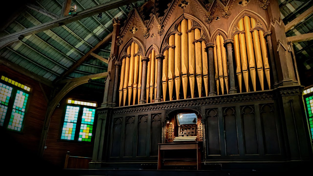 1847 Ferris-Davis Organ - Round Lake Auditorium - Round Lake, New York