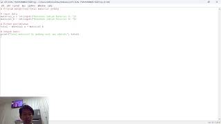 UTS Logika Pemrograman - Soal 1 | Program Python Total Material Gudang