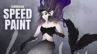 CARRMAINA Mermaid [speedpaint] #shorts
