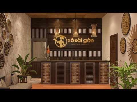 Video Thiết kế Thi công nhà hàng Zô Sài Gòn - QDC Design &... - youtube