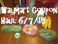 Walmart Coupon Haul 6/7/15 ~ Produce Ad Match &amp; $0.04 Moneymaker on Tape