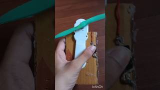 simple DC MOTOR FAN / hw battery motor science project#diy