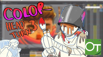 SPEED ANIMATION HEAD TURN 3: Opentoonz Color