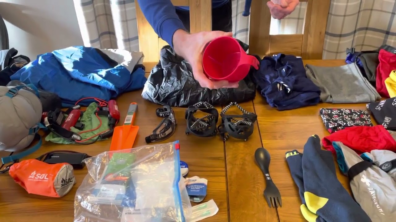 Spine Race 2023 Kevs kit run through