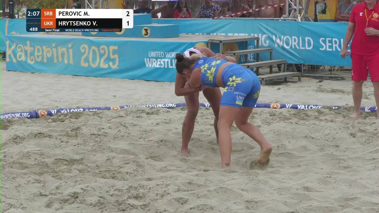 Masa PEROVIC (SRB) vs. Viktoriia HRYTSENKO (UKR) • Semi Final • Women's BW 70Kg