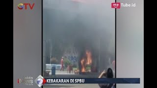 Ironis!! Kebakaran SPBU Dipicu Kecerobohan, Merokok saat Pengisian Bensin - BIM 27/02