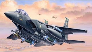 F-15 E Stike Eagle & bombs (model set au 1/144 de Revell) - YouTube