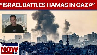 Israel-Hamas war: Israeli forces fight Hamas militants, Trey Yingst reports | LiveNOW from FOX Resimi