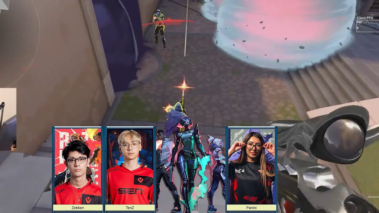 SEN Tenz & Zekken vs Faze Panini & Ken in Radiant Ranked Lobby