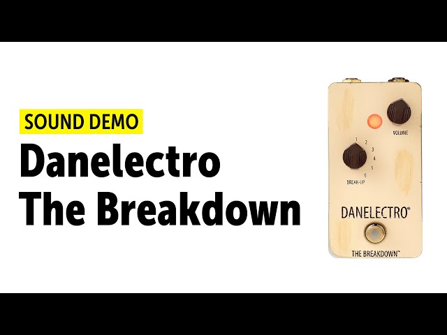 Danelectro The Breakdown - Sound Demo (no talking) - YouTube