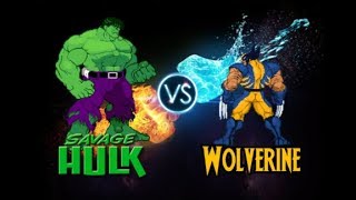 Savage Hulk Vs Wolverine - M.u.g.e.n. Request