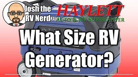 Get the Right Generator Size for Your RV