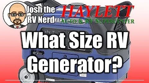 Generator Sizing for RVs with Josh the RV Nerd
