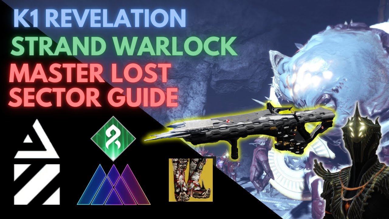Solo K1 Revelation Strand Warlock Master Lost Sector Flawless / Quicksilver Storm