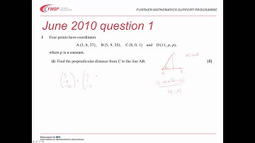 FMSP Revision Video: MEI FP3 - Vector Geometry