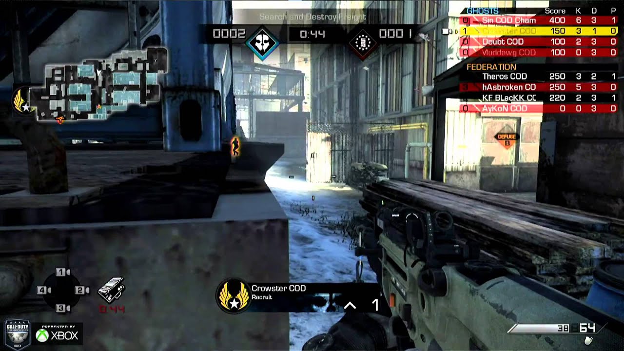 Xfinity vs Killerfish - Game 2 - Group H - CoD Championships 2014