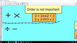 Basic operations in maths
