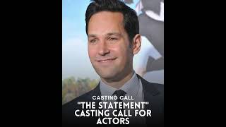 🎬✨ Casting Call Actors Wanted for “The Statement”! 🎥🌟 ✨🎬 Profile