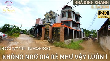 ĐĂNG LẠI - 2K Video | BÁN NHÀ BÌNH CHÁNH - GÓC 2 MẶT TIỀN - GIÁ RẺ - HƯỚNG ĐÔNG | Mỹ Nguyễn Official