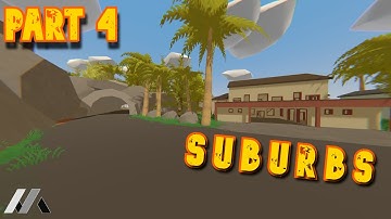 Unturned INSANE SIZE city Build | Suburbs