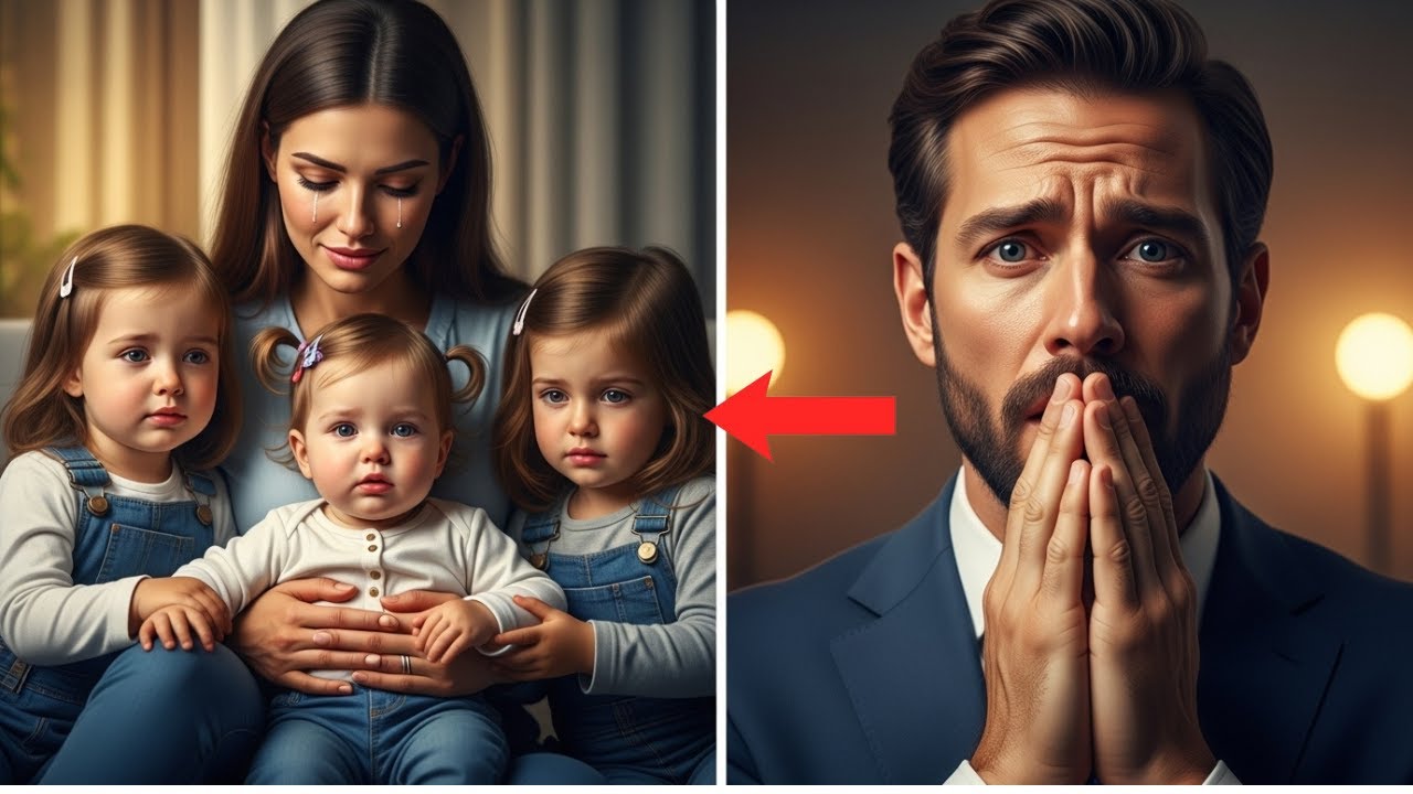 He Left Her in the Hospital… Years Later, Three Daughters Called Him Dad