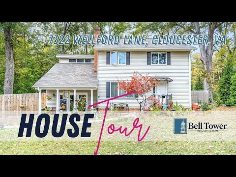 7322 Wellford Lane, Gloucester, VA home video tour