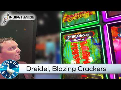 IGA 2026, Dreidel, Blazing Crackers Slot Machine Preview