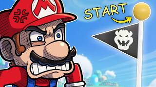 Can You Beat A 3D Mario Game Completely BACKWARDS