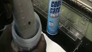 If you're not taking your blades apart each week and cleaning them,
you need to sanitize them with blade wash. cool care kool lube is
enough. that de...
