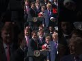 NCAA Football National Champion Indiana Hoosiers Present Trump With Gifts