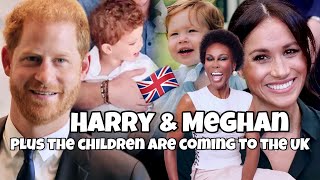 🇬🇧HARRY & MEGHAN ARE SET TO BRING THEIR CHILDREN TO THE UK FOR THE FIRST TIME IN YEARS. 👑👋🏾👧🏼🧑🏼