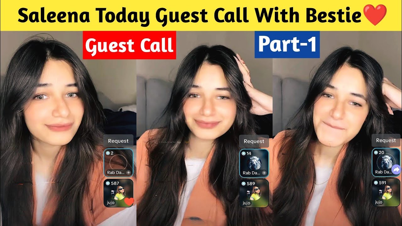 Saleena Today Guest Call With Bestie❤️ | Part-1 | Haileena 