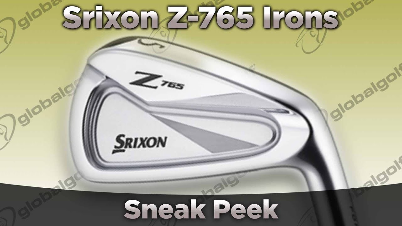 Srixon Z-765 Irons Sneak Peek