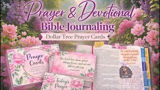 Bible Journal with Prayer Cards