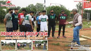 Progressive Group Task | Explanation & Briefing | Col N P Muralidharan (Retd) | Best SSB Coaching.