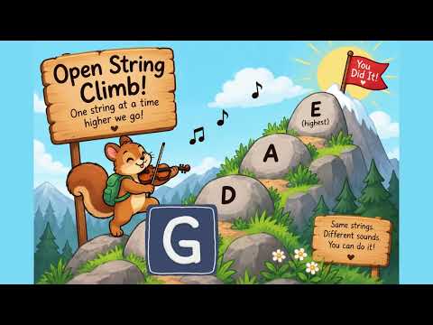 Open String Climb Song