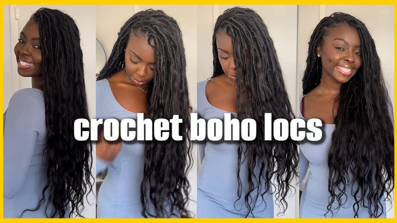 DIY CROCHET Boho Locs! SAVE YOUR MONEY!! ft. YWIGS - YouTube
