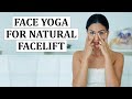 Face yoga for natural facelift