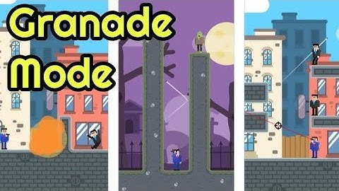 Mr.Bullet Granade Mode Android/ios Gameplay
