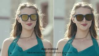TUGAU, LC-Glass Auto-dimming Sunglasses with Built-in Speaker